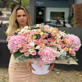  Kemer Blumenbestellung  Love with Hydrangea 