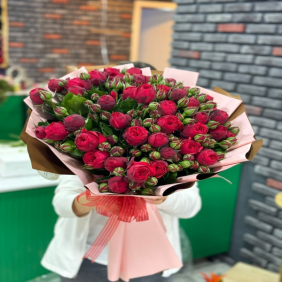  Флорист в Кемер 51 кустовая роза 